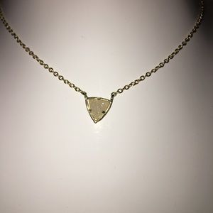 Kendra Scott Rare Iridescent Drusy Necklace